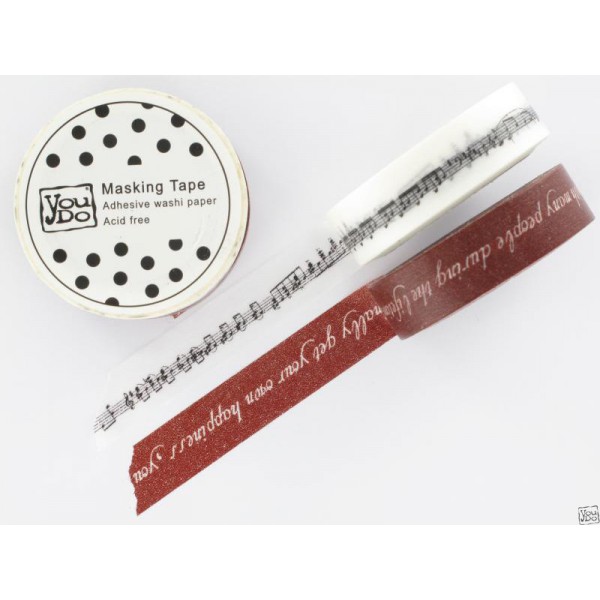 Washi Tape Roppongi  - 2 st rullar - YouDo