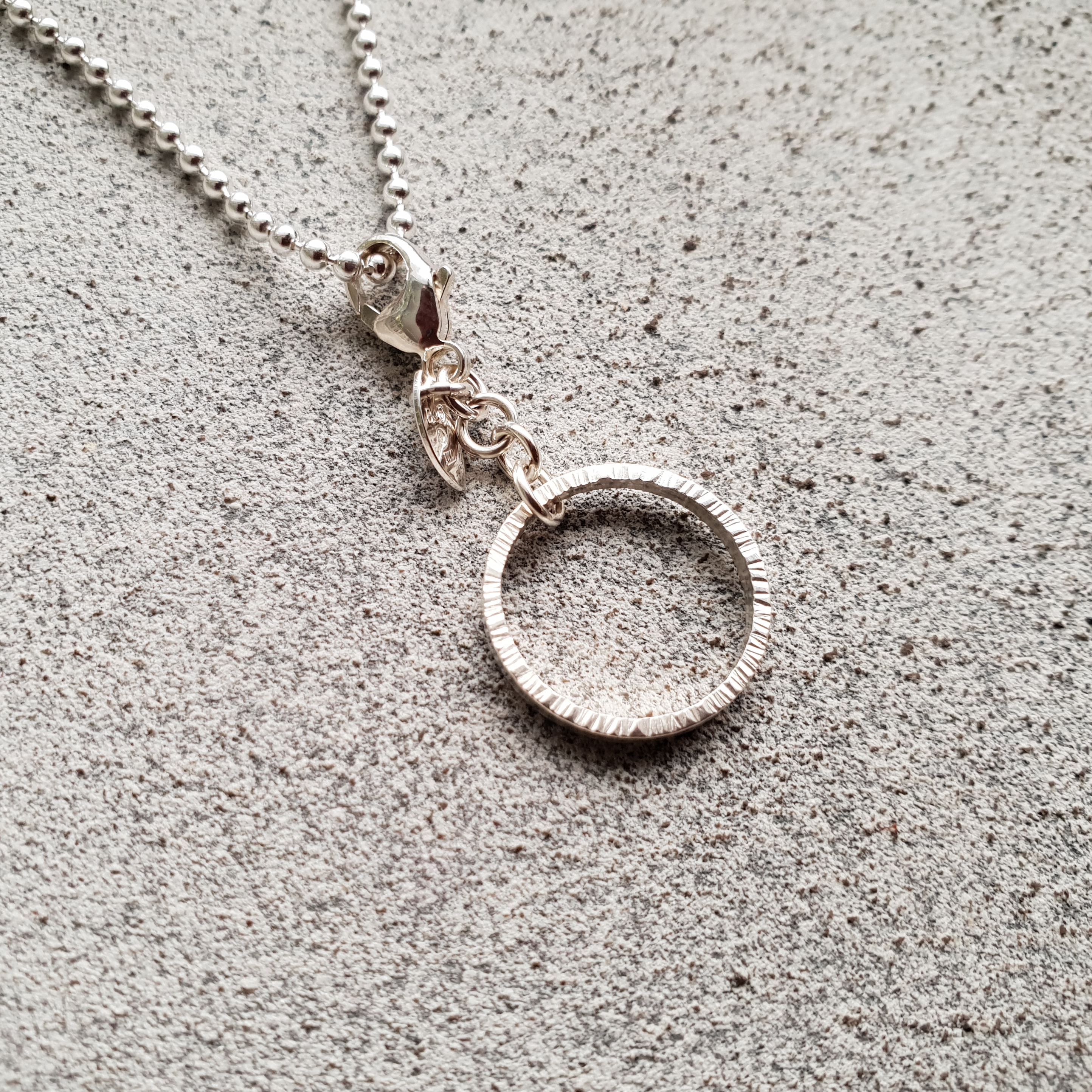 Berlock smidd ring smal