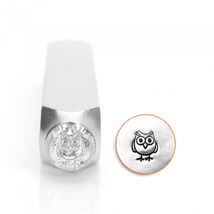 Hootie Uggla Metall stämpel 6 mm