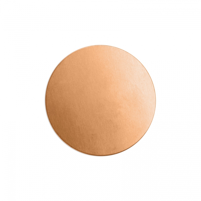 Cirkel 1" Stämpelplatta Koppar 4-pack