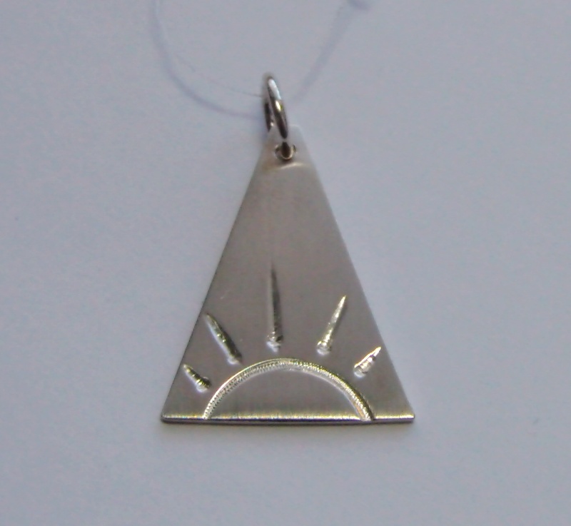 Hänge, midnattssol - 925 Sterling Silver