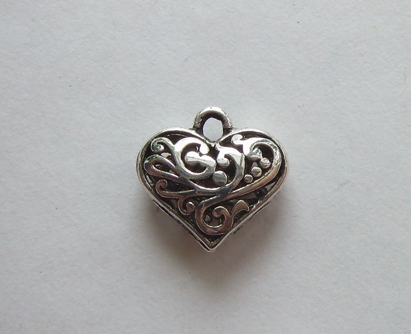 Charm Hjärta 19 mm - 1 st