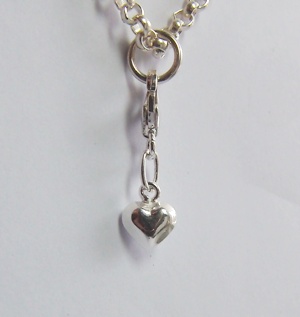 Litet hjärta berlock - 925 Sterling Silver