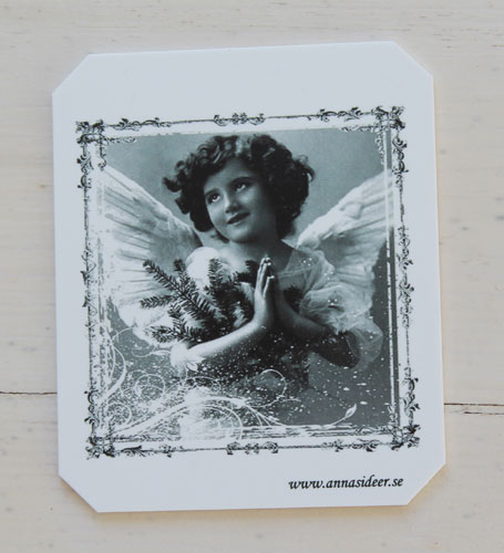 Glasunderlägg/ Isskrapa - Annas Ideér