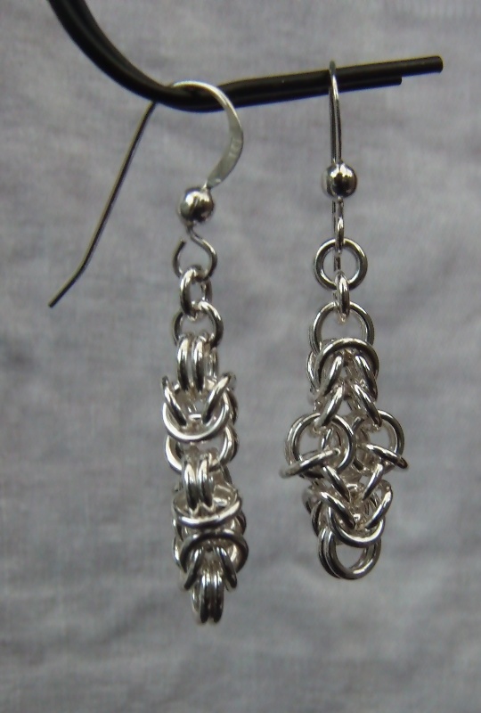 Örhängen Korskedja - 925 Sterling Silver