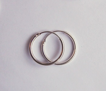 Kreoler 20 mm - 925 Sterling Silver