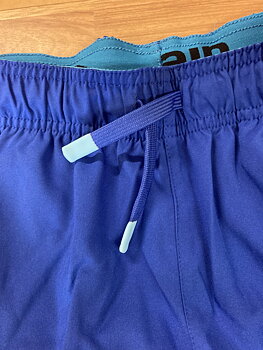 P Team Bermuda panel shorts
