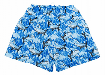 Babysimbyxa Shark shorts
