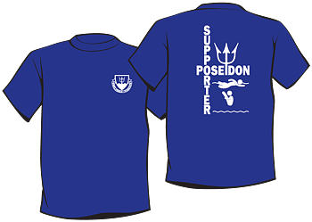 P Supportertröja-Poseidonlogga