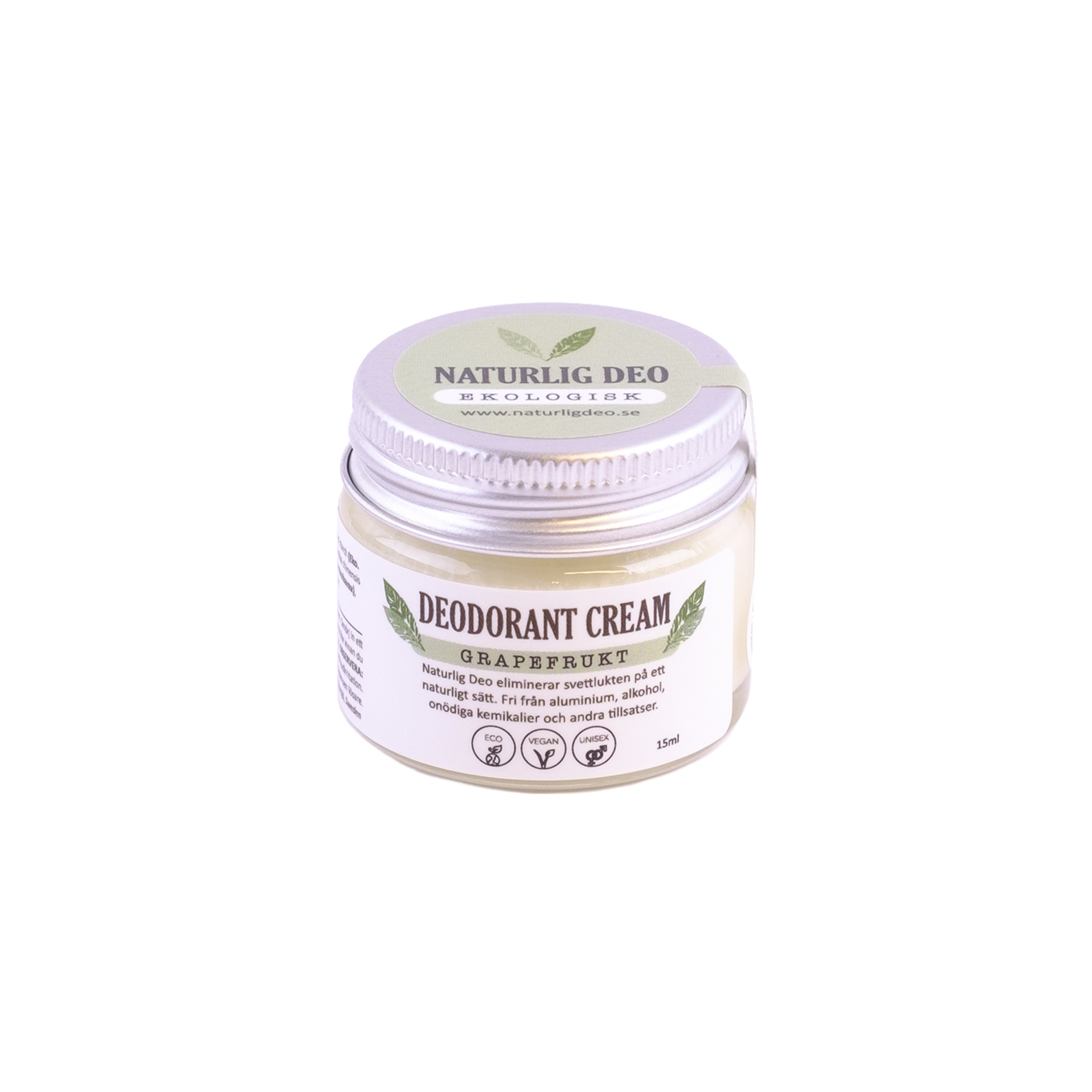Grapefrukt, Krämdeo  -  Naturlig Deo  - 6