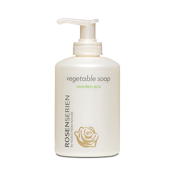 Vegetable soap - ekologisk vegetabilisk tvål 300ml -  Rosenserien