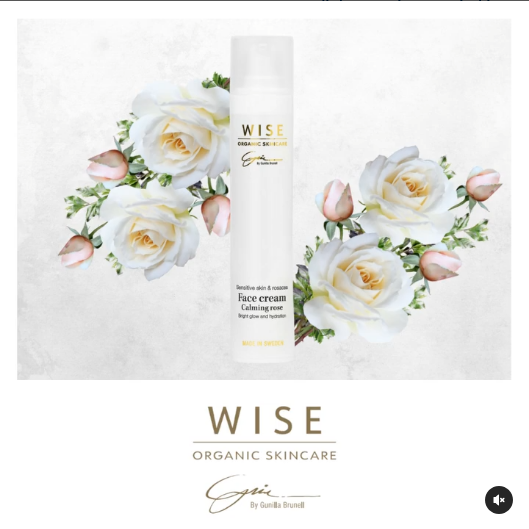 Face cream calming rose 50ml (fd. Vital) - WISE Organic beauty - 4