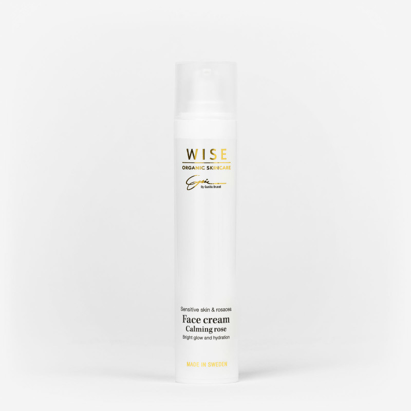 Face cream calming rose 50ml (fd. Vital) - WISE Organic beauty - 3