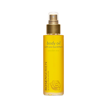 Body / Face oil with sea buckthorn - ekologisk kroppsolja med havtorn 100ml -  Rosenserien