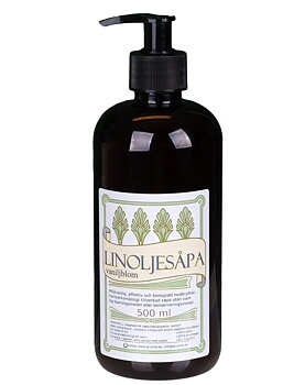 Grunne linoljesåpa Vaniljblom 0,5 liter med pump - GRUNNE