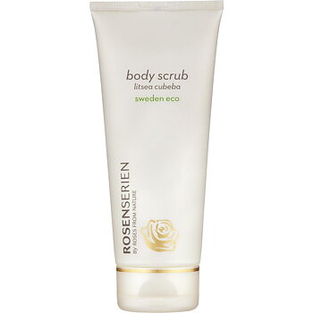 Body scrub 200ml  Litsea cubeba - Rosenserien