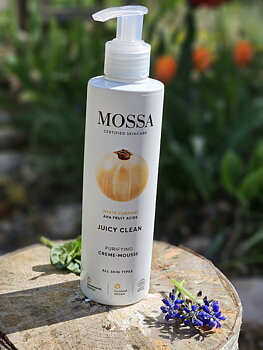 Juicy clean purifying creme.mousse  - Mossa certified skincare