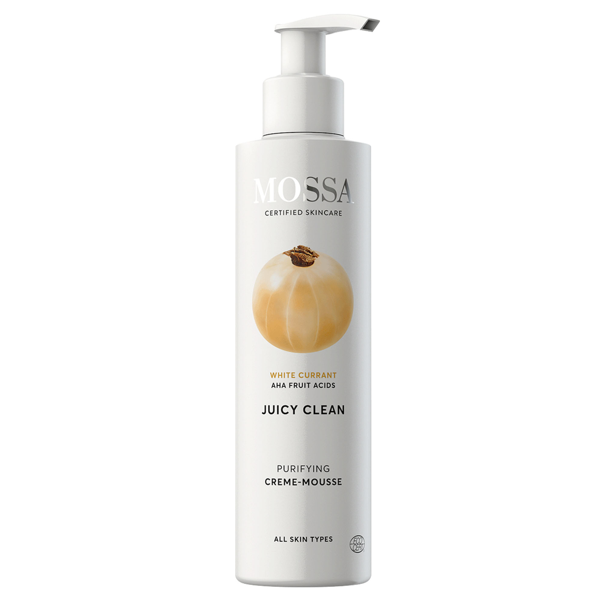 Juicy clean purifying creme.mousse  - Mossa certified skincare - 2