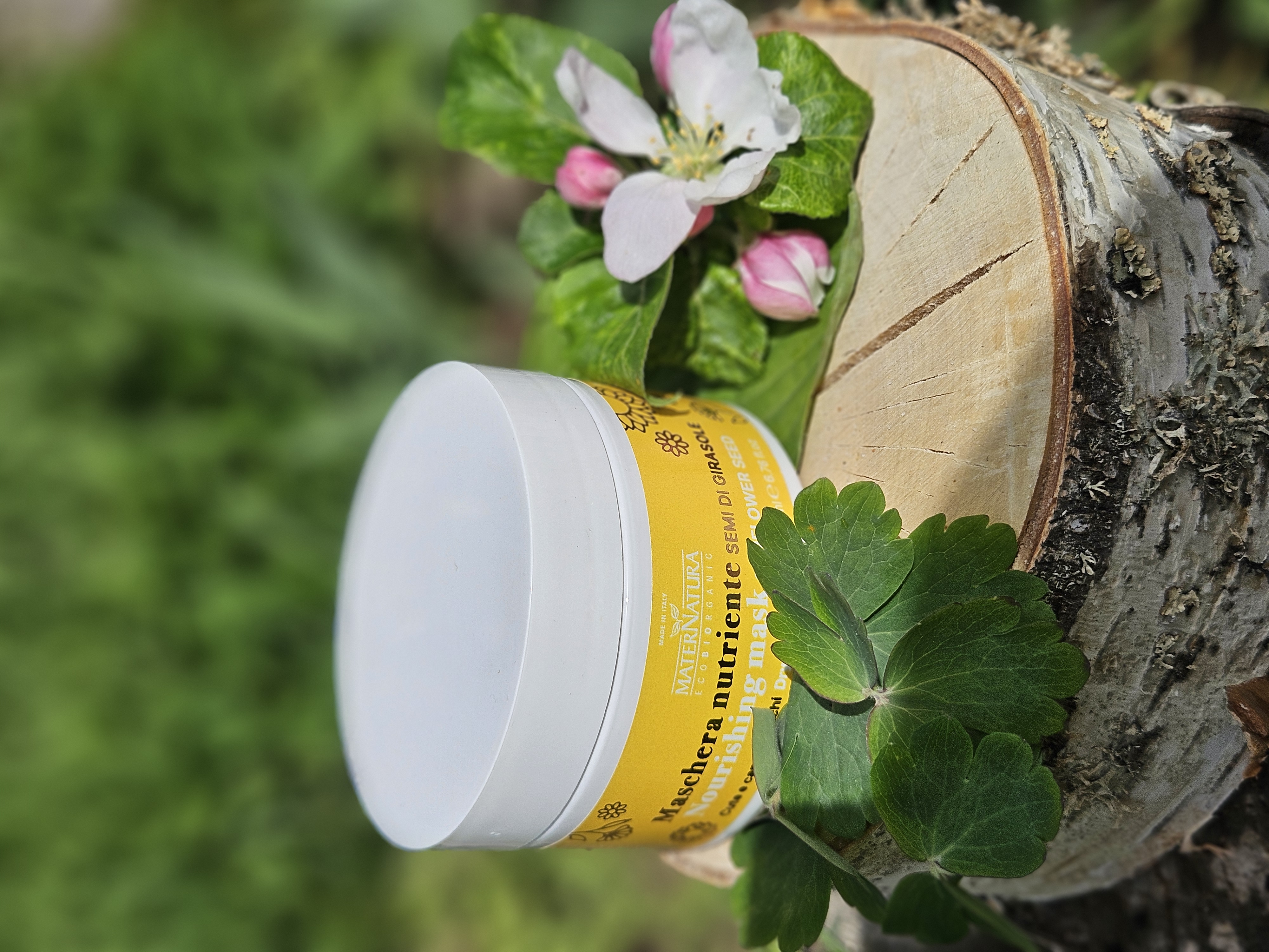 Bonusgåva 3500 poäng Maschera nutriente Nourishing mask  Sunflower Seed Hair Mater Natura, värde 219kr