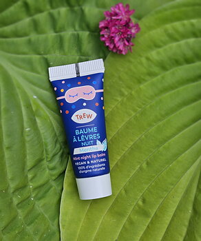 TREW Mint night lip balm Menthe