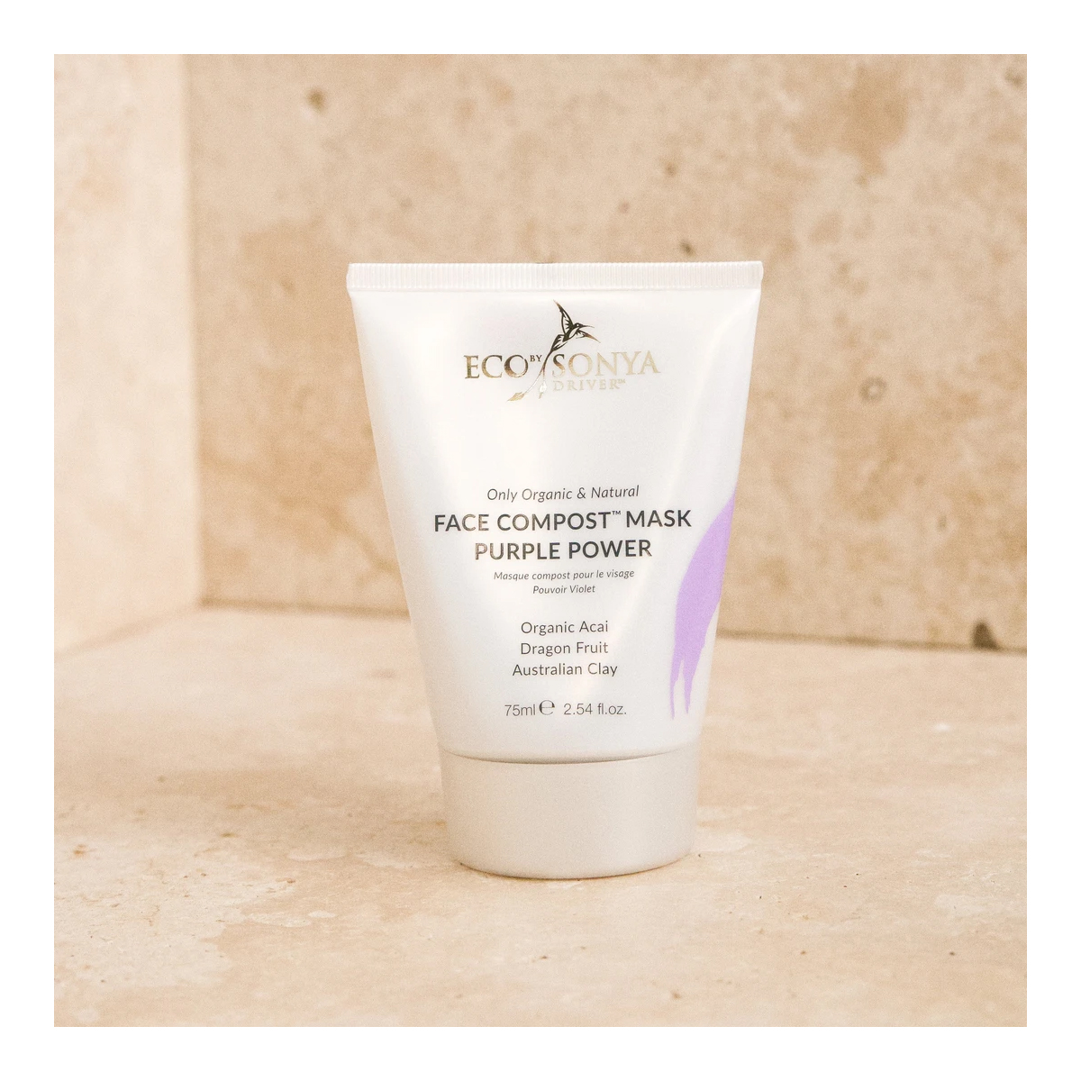 Face mask purple power 75ml - Eco by Sonya  - 4