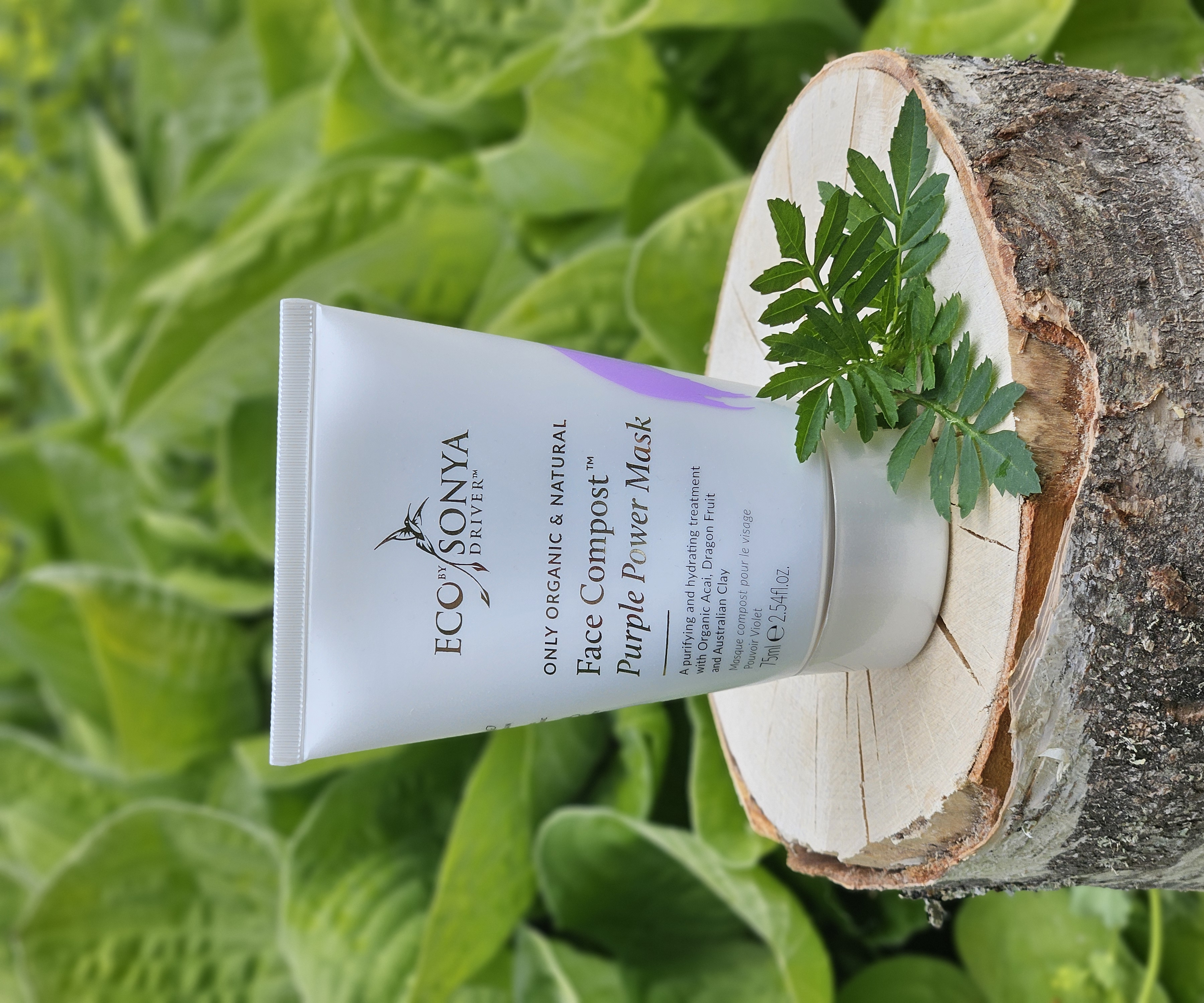 Face mask purple power 75ml - Eco by Sonya 