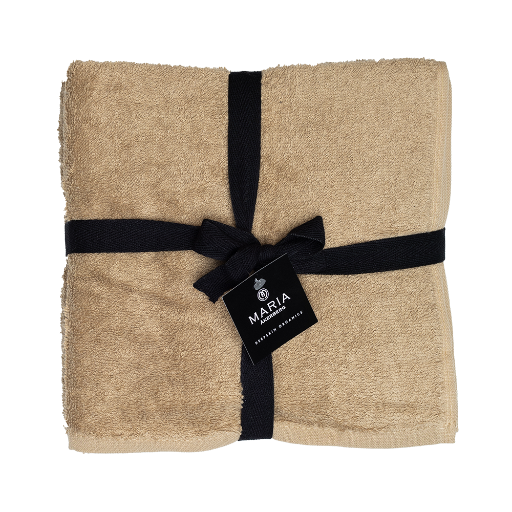 Cotton Hand Towel beige 2-pack - MARIA ÅKERBERG - 2