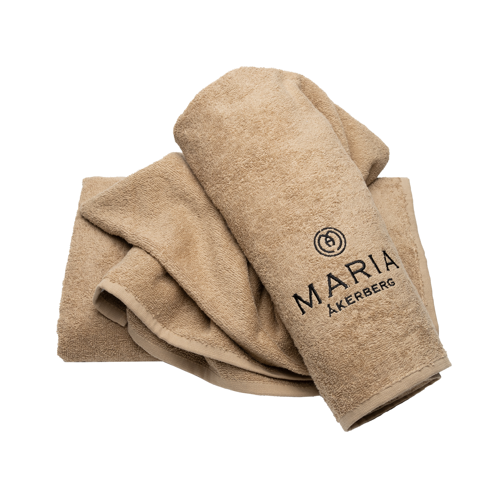 Cotton Bath Towel beige 2-pack - MARIA ÅKERBERG - 3