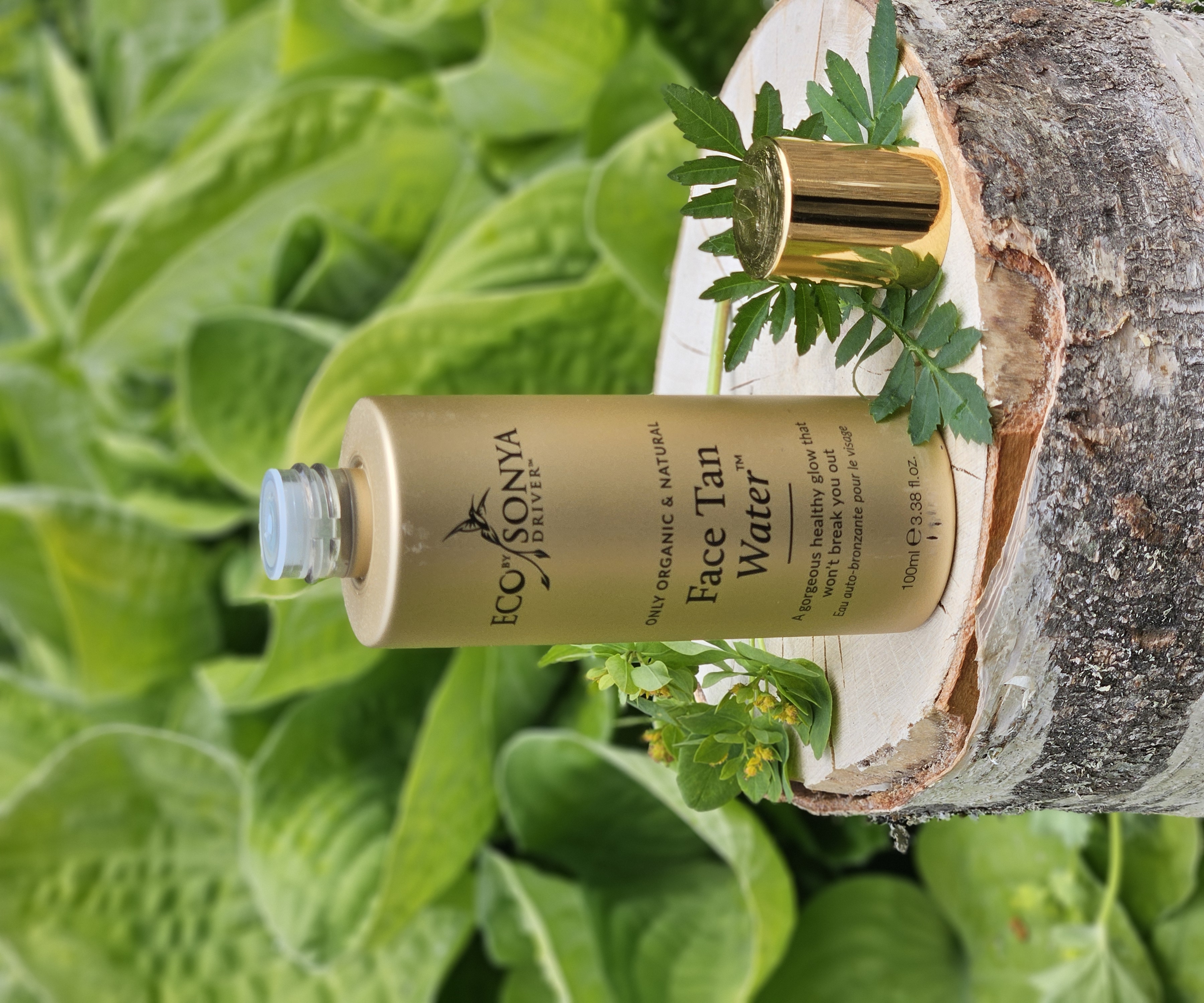 Face Tan Water 100 ml - Eco by Sonya. 