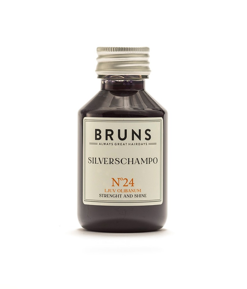 Bruns Schampo 25 silverschampo 100ml oparfymerad - Bruns Products