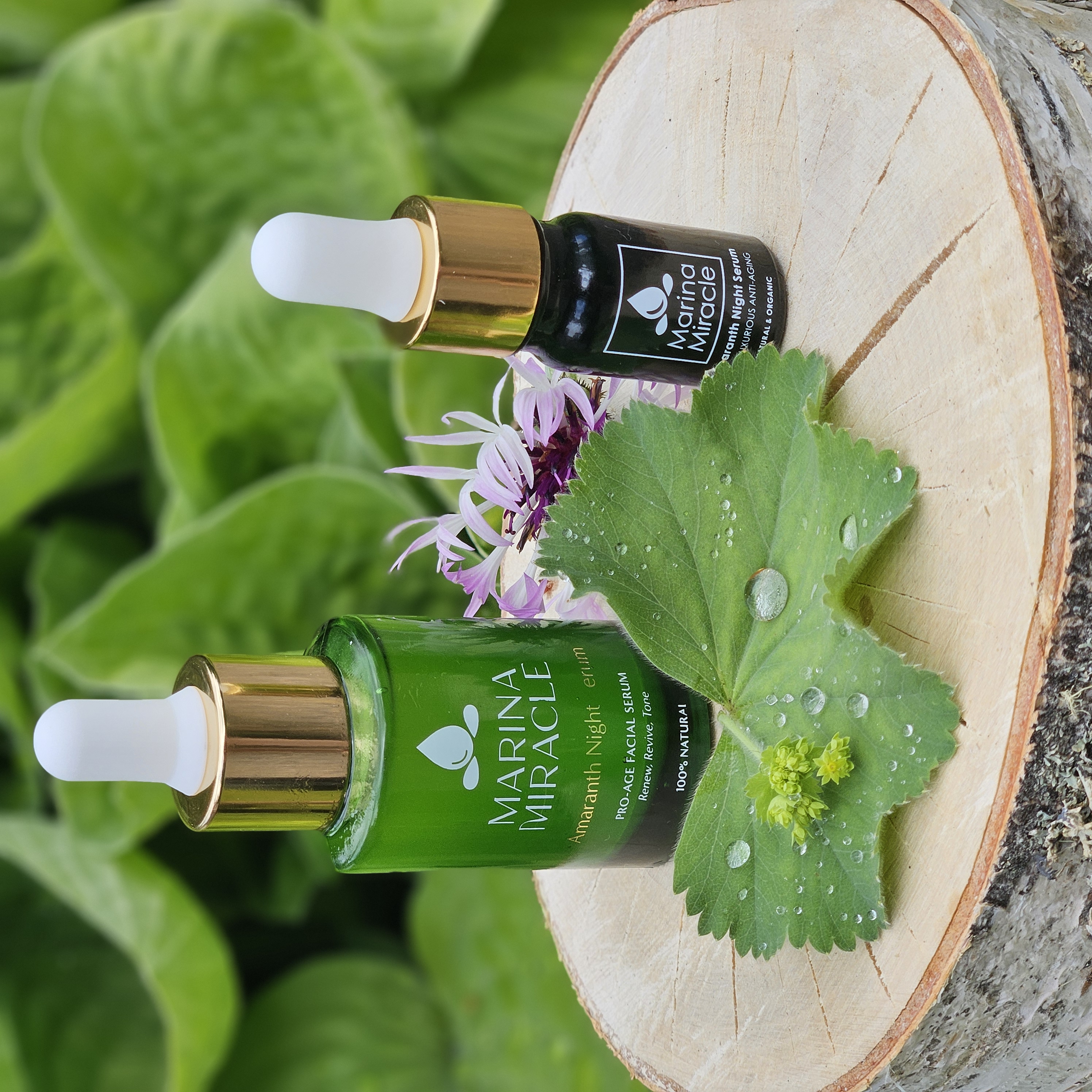 Amaranth night serum - Marina Miracle   Lyster & fuktexplosion, superserum