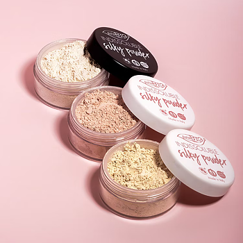 Indissoluble Silky Powder Setting powder, fixeringspuder - Purobio