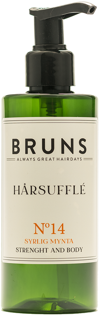 Bonusgåva 5900 poäng Bruns Hårsufflé nr 14 Syrlig Mynta 200 ml - Bruns Products, värde 359kr