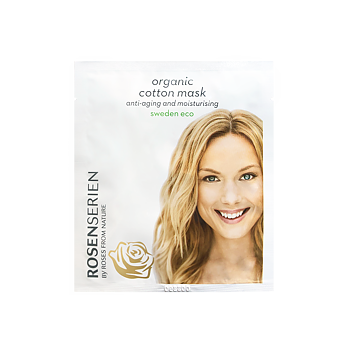 Bonusgåva 1500poäng  Organic Cotton mask Rosenserien, värde 99:-