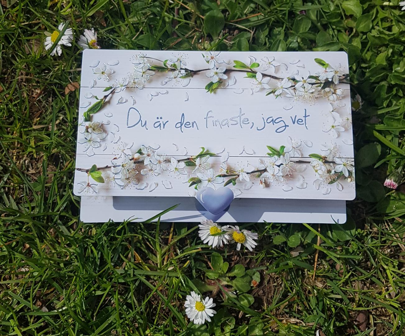 Dubbelt kort - Du är den finaste jag vet