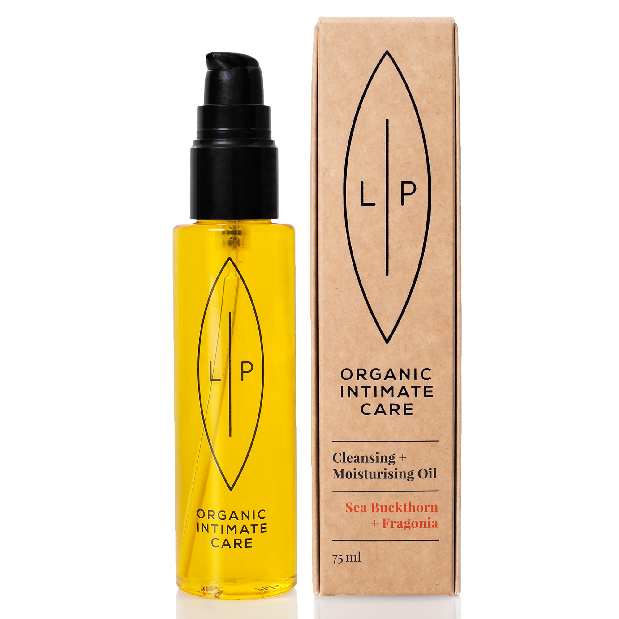 Bonusgåva 3900 poäng Cleansing & Moisturising Oil Sea buckthorne Fragonia 75 ml - Lip Intimate , värde 229:-