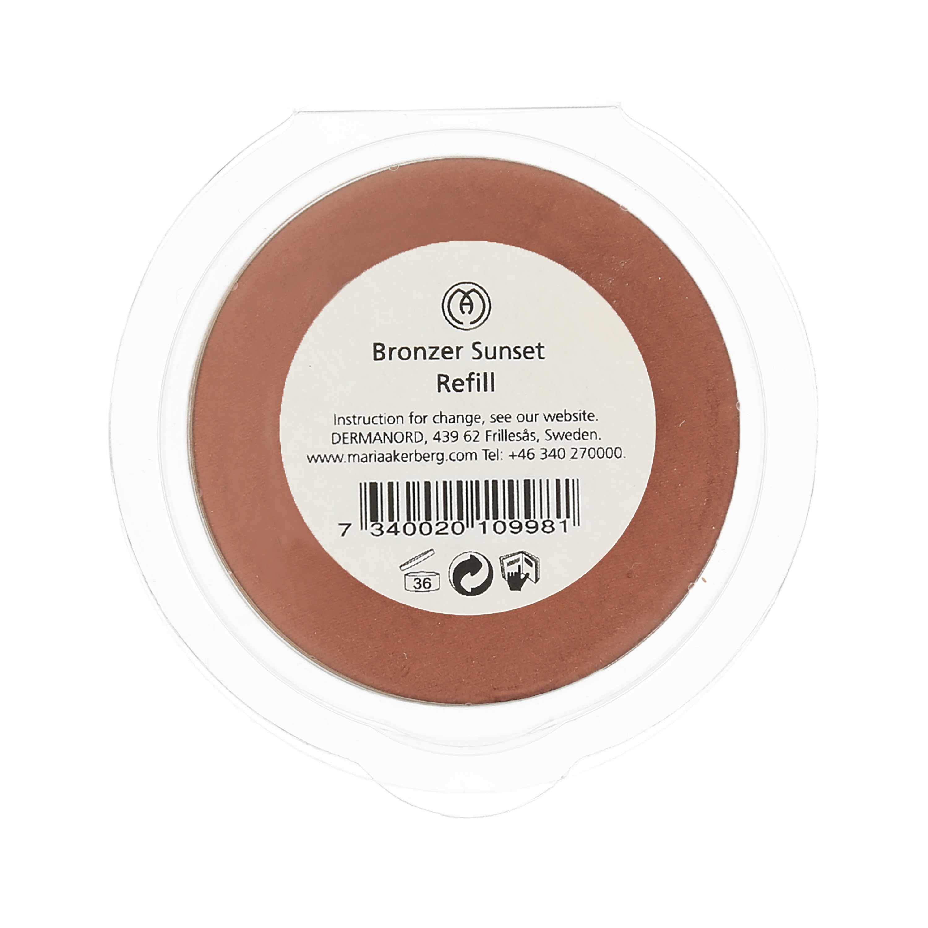 Bronzer powder refill till paletten - MARIA ÅKERBERG - 2