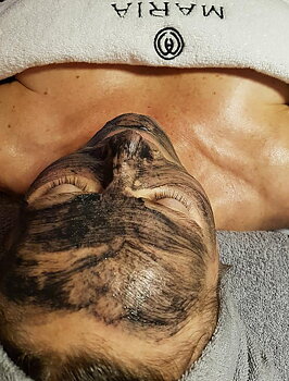 Plus tillval ansikte MARIA ÅKERBERG Peeloff mask Black   