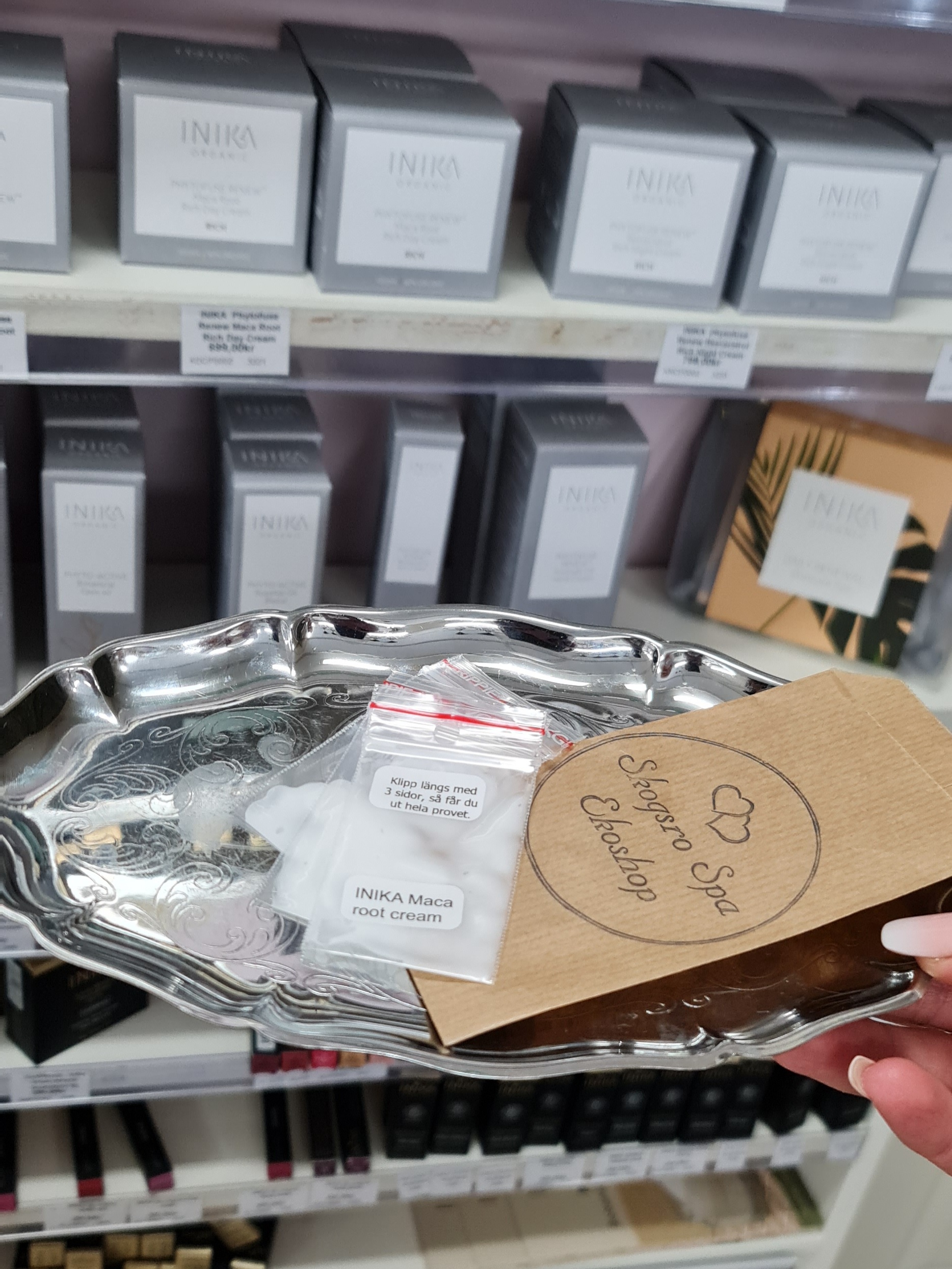 Minitest på köpet när du handlar för 200:-  INIKA Organic - 2