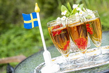 Plus tillval Smoothie, fruktfat, mousserande dryck, snackbricka från 30-60:-