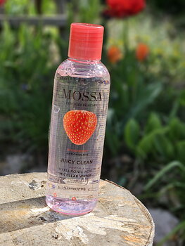 Juice clean Strawberry Micellar water Hyaluronic - Mossa Organics