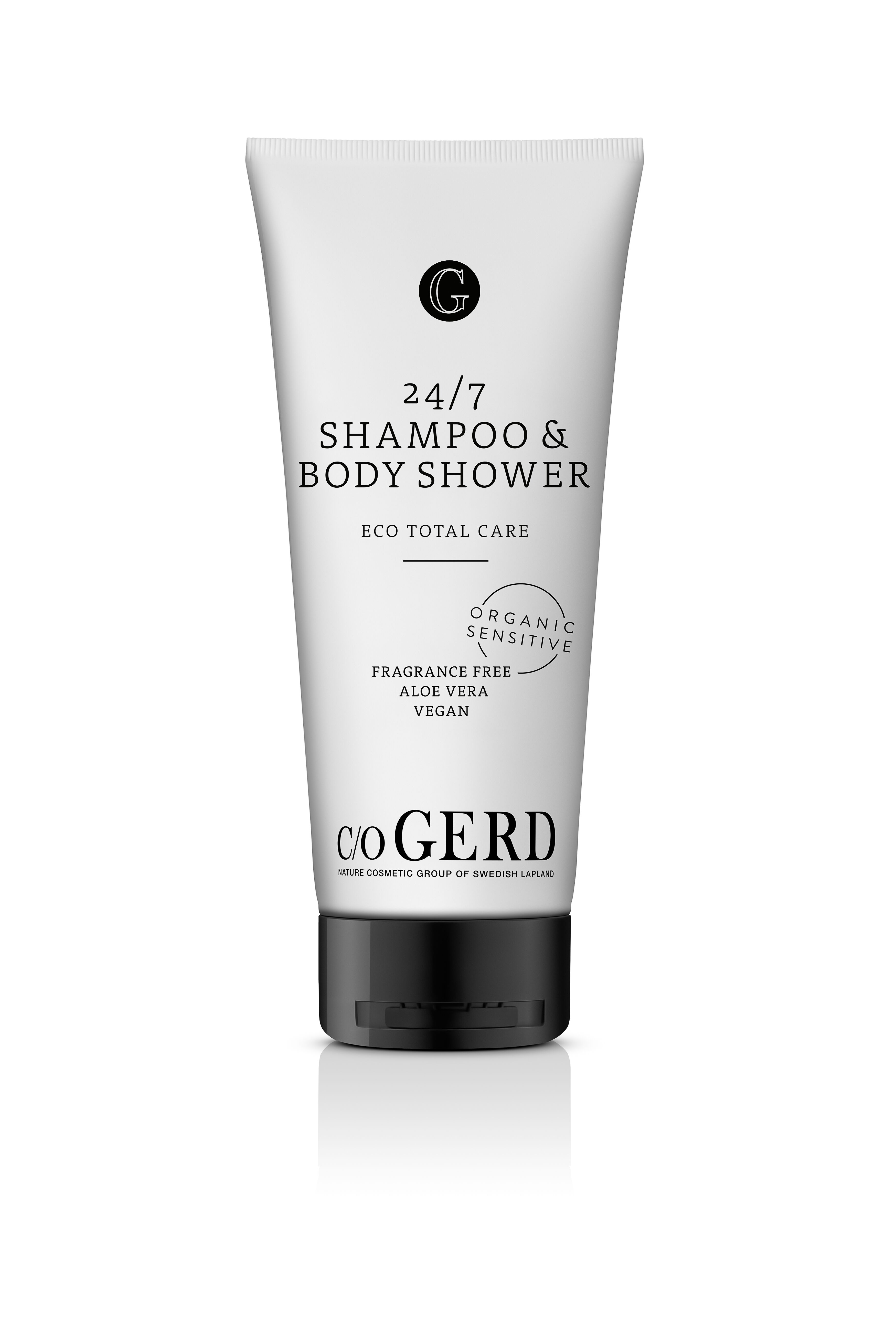 Bonusgåva 1700 poäng 24/7 Hair & Body Shower 200 ml - c/o GERD bäst före 11 2026, värde 179kr