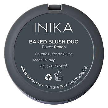 Baked Blush Duo - Burnt Peach - INIKA