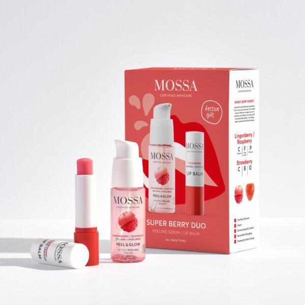 MOSSA Super Berry Duo Set - Mossa certified skincare värde 314:- - 2