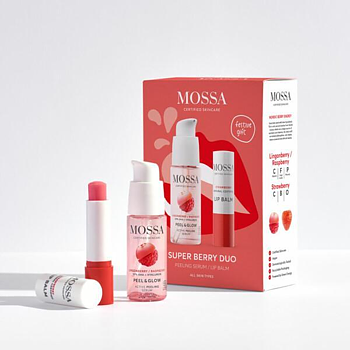 MOSSA Super Berry Duo Set - Mossa certified skincare värde 314:-