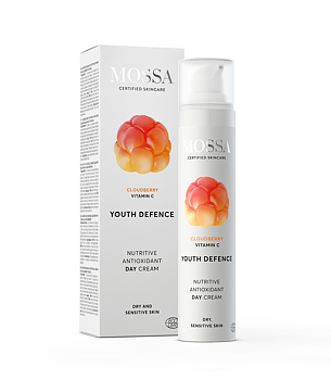 Youth Defence Nutritive antioxidant day cream - Mossa certified skincare