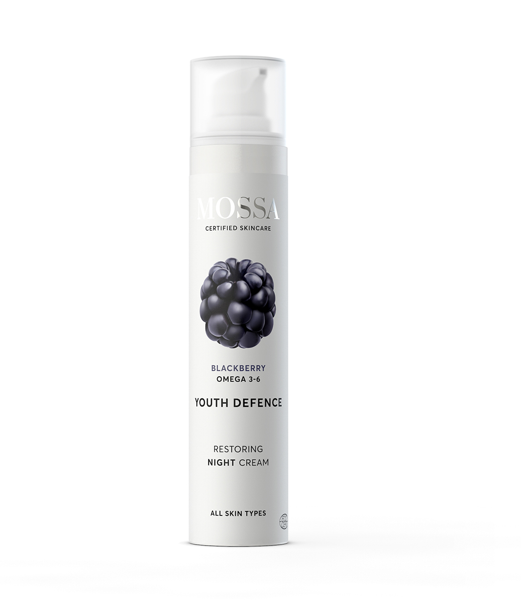 Youth Defence Restoring Night cream - Mossa certified skincare - 2