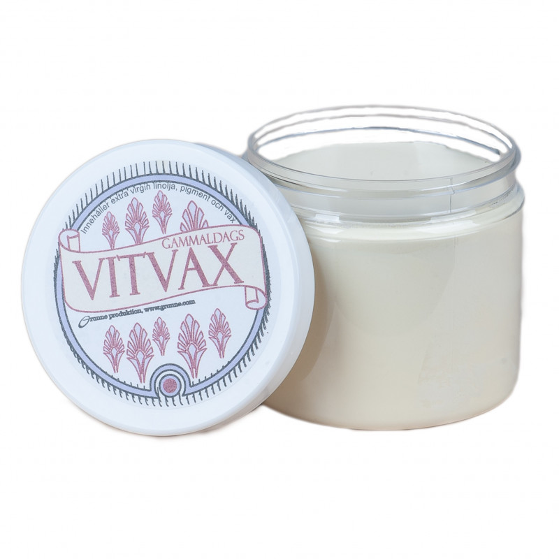 Vitvax trävax -  GRUNNE - 2
