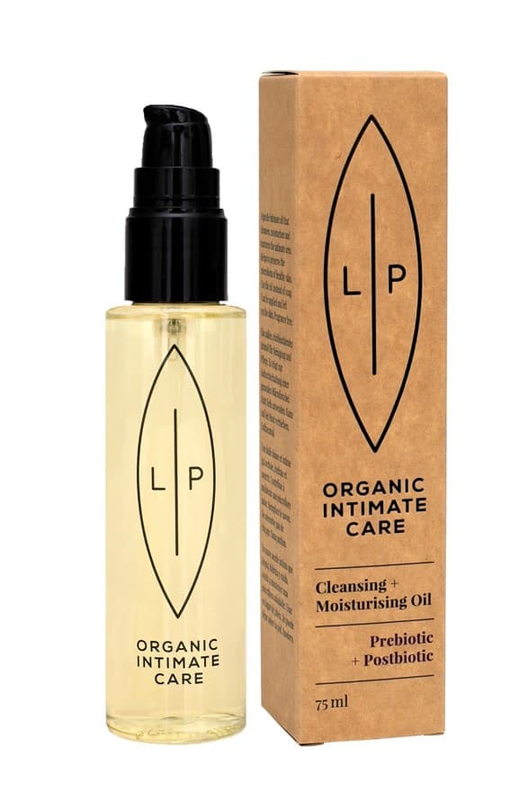 Cleansing & Moisturising Oil 75ml Prebiotic + Postbiotic- Lip Intimate care