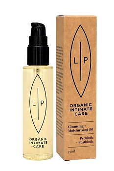 Cleansing & Moisturising Oil 75ml Prebiotic + Postbiotic- Lip Intimate care